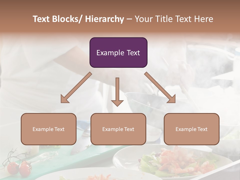 Fish Salad Men PowerPoint Template