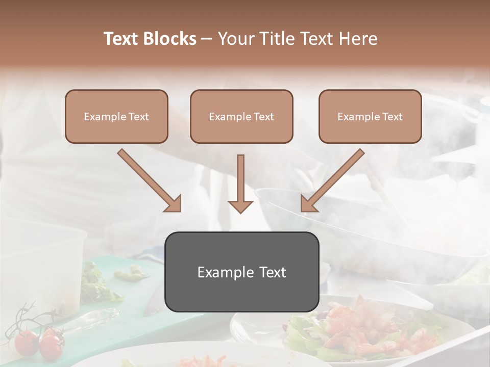 Fish Salad Men PowerPoint Template