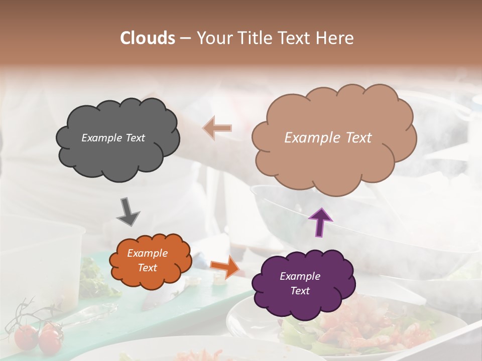 Fish Salad Men PowerPoint Template