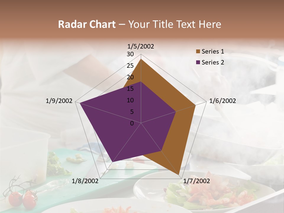 Fish Salad Men PowerPoint Template