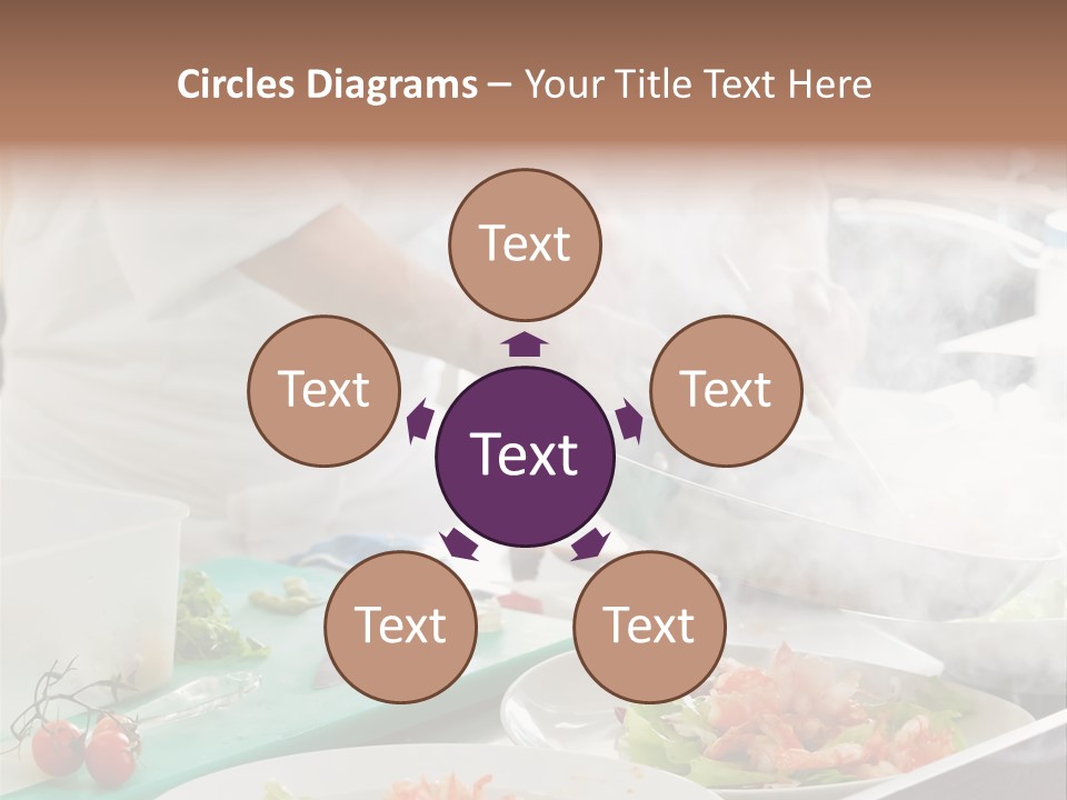 Fish Salad Men PowerPoint Template