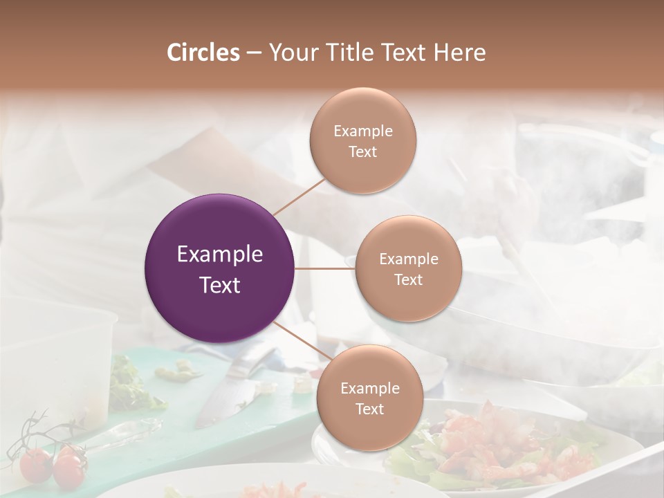 Fish Salad Men PowerPoint Template