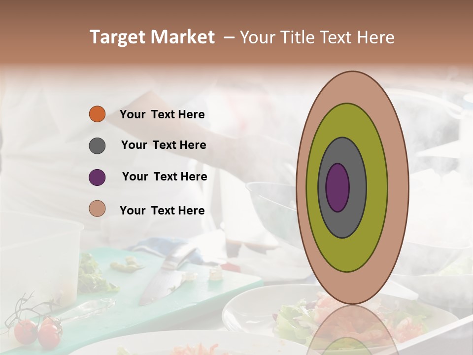 Fish Salad Men PowerPoint Template