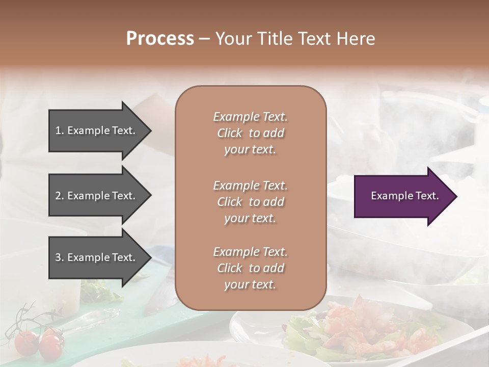 Fish Salad Men PowerPoint Template