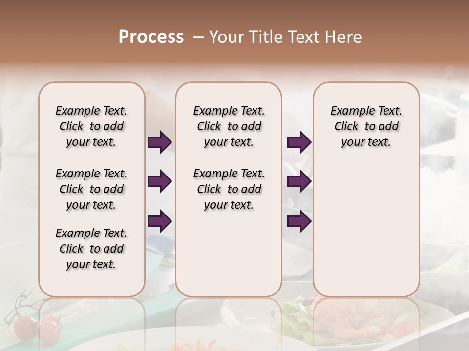 Fish Salad Men PowerPoint Template