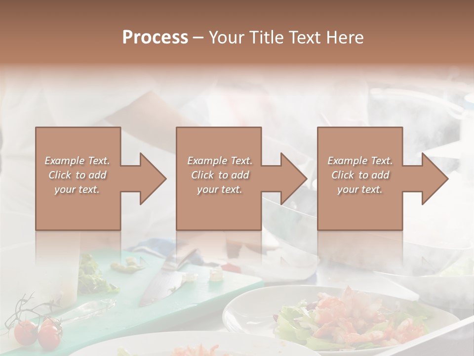 Fish Salad Men PowerPoint Template