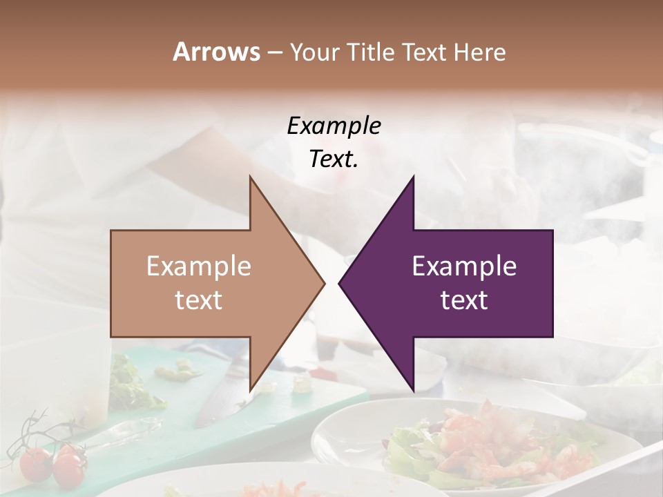 Fish Salad Men PowerPoint Template