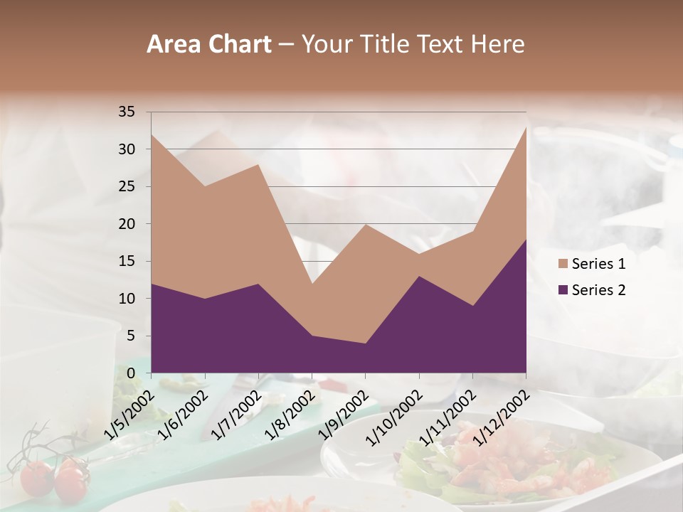 Fish Salad Men PowerPoint Template