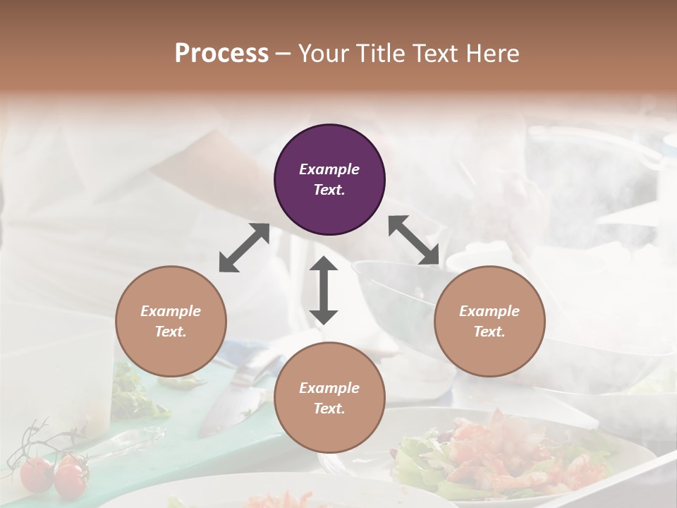 Fish Salad Men PowerPoint Template