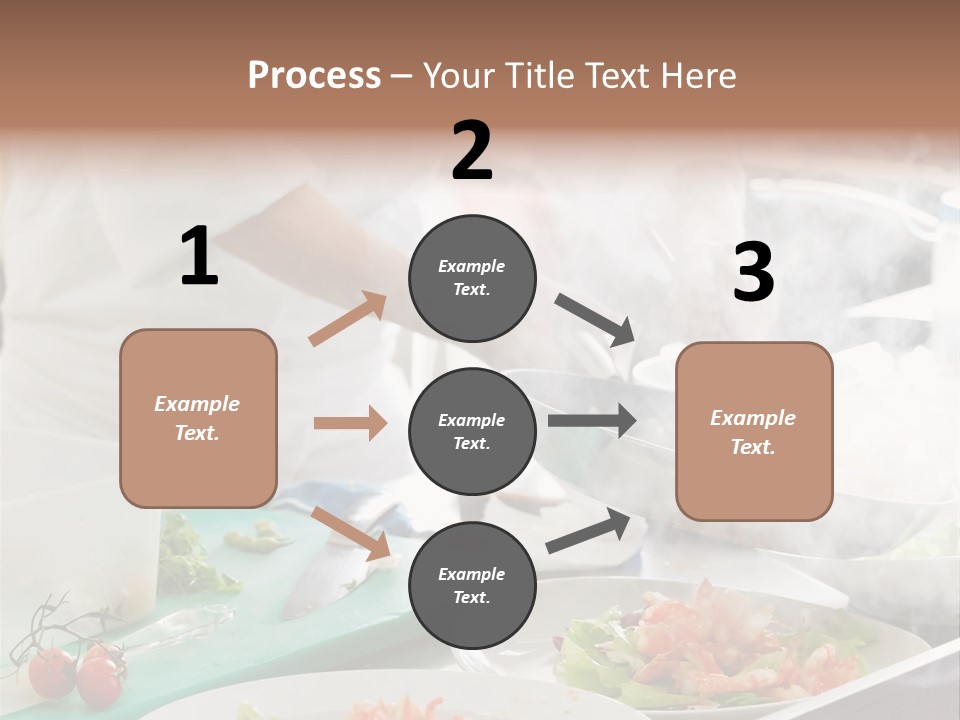 Fish Salad Men PowerPoint Template