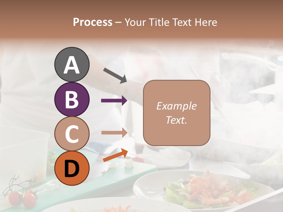 Fish Salad Men PowerPoint Template