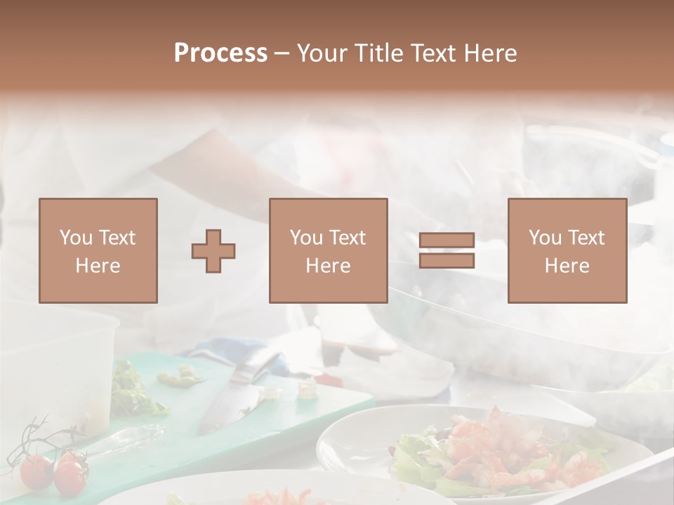 Fish Salad Men PowerPoint Template