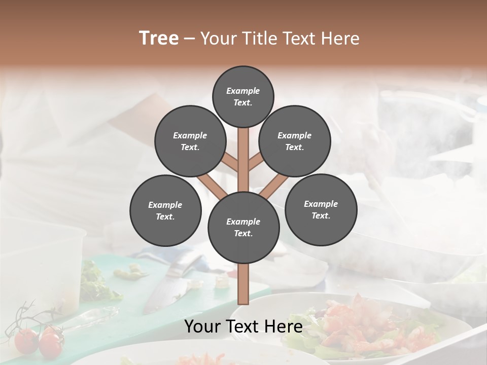 Fish Salad Men PowerPoint Template