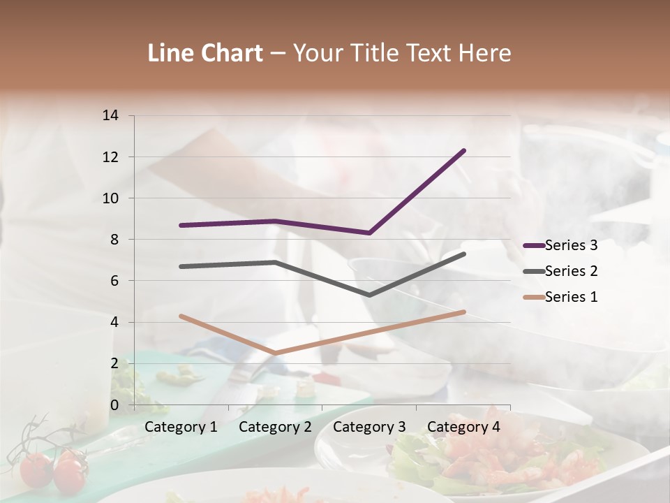 Fish Salad Men PowerPoint Template