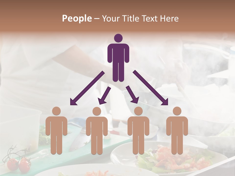 Fish Salad Men PowerPoint Template