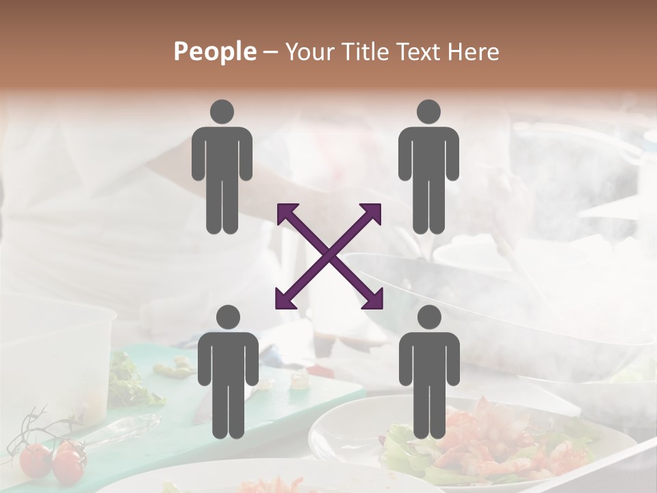 Fish Salad Men PowerPoint Template