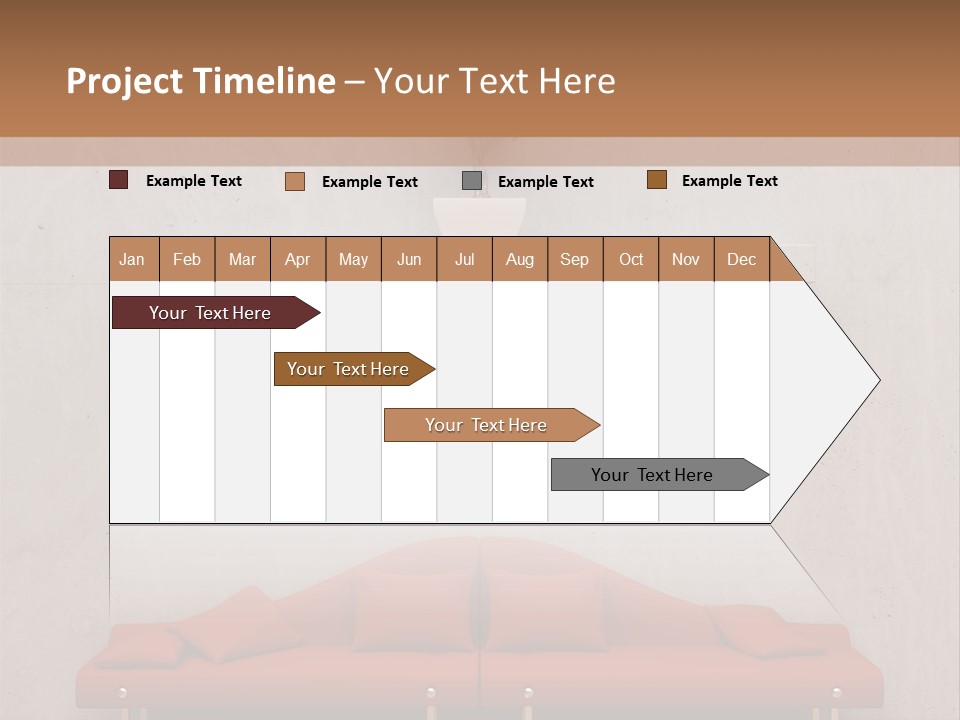 Home Chair Art PowerPoint Template