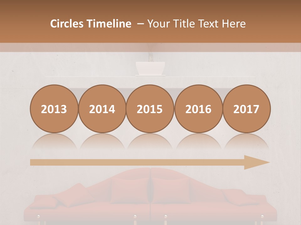 Home Chair Art PowerPoint Template