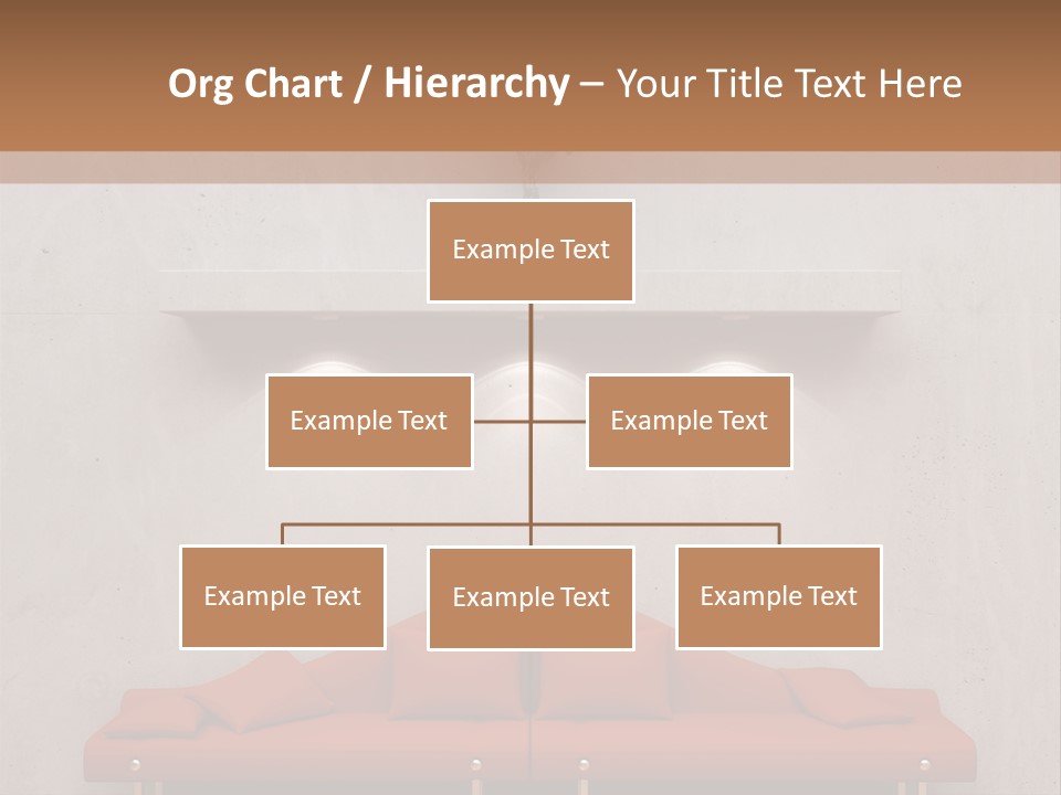 Home Chair Art PowerPoint Template