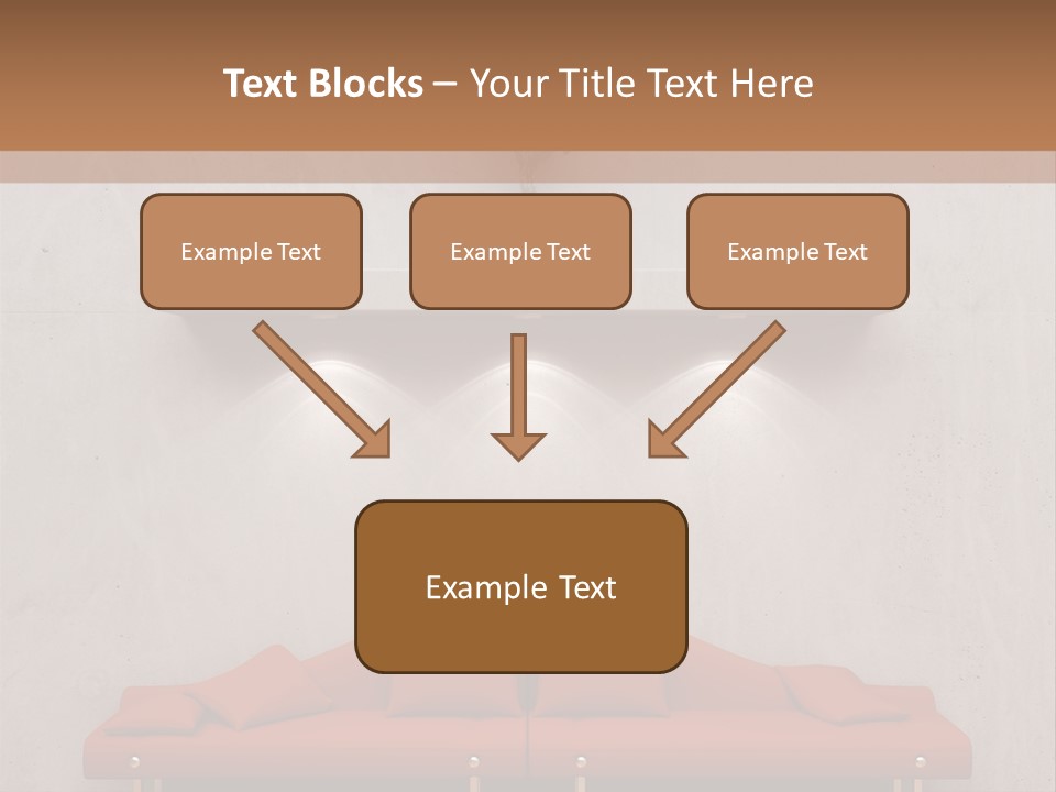 Home Chair Art PowerPoint Template