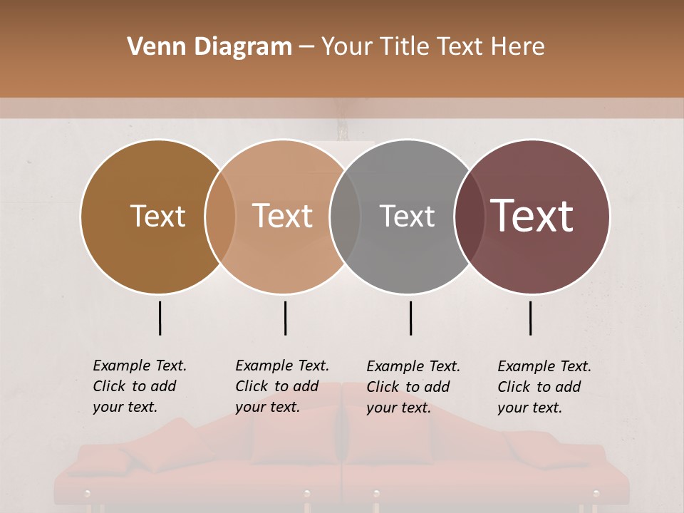 Home Chair Art PowerPoint Template