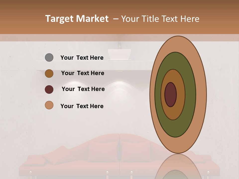 Home Chair Art PowerPoint Template