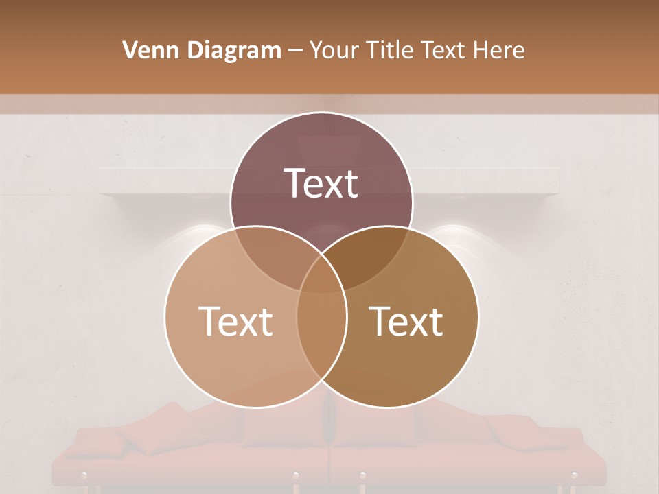 Home Chair Art PowerPoint Template