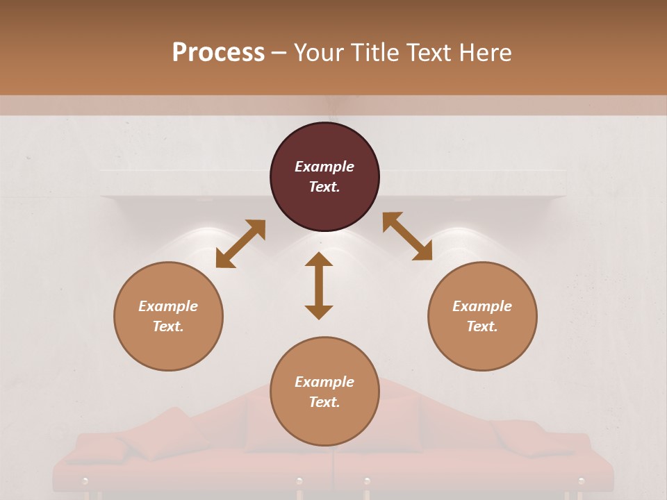 Home Chair Art PowerPoint Template