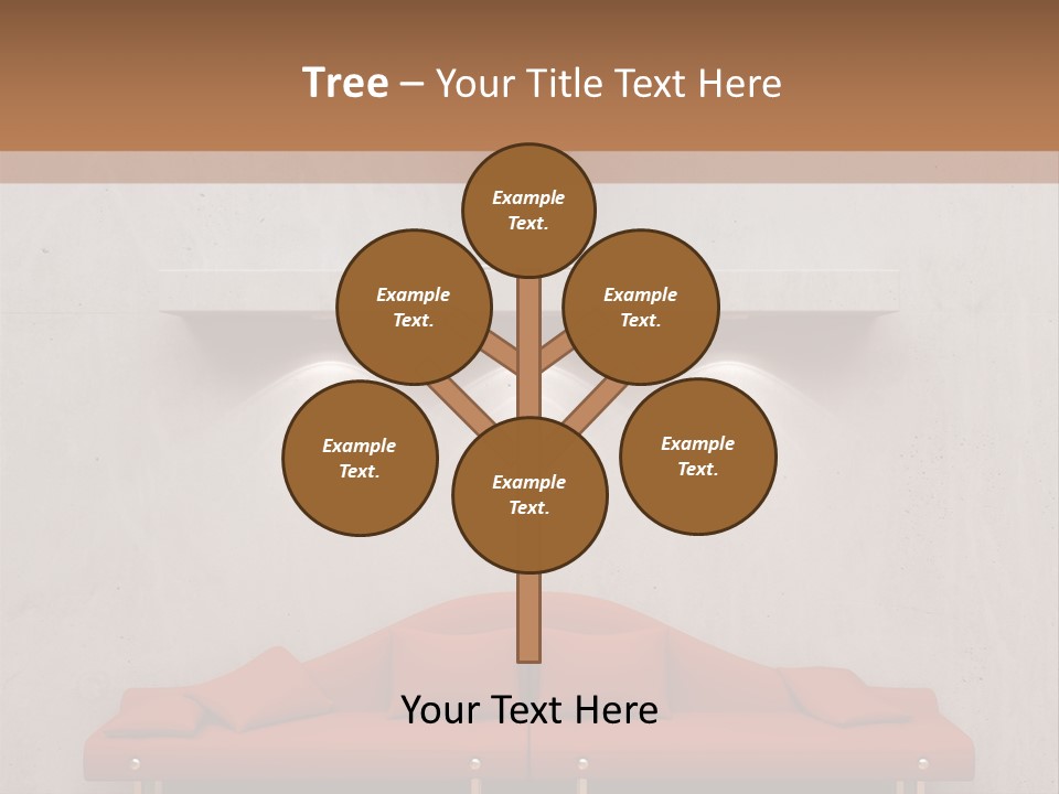 Home Chair Art PowerPoint Template