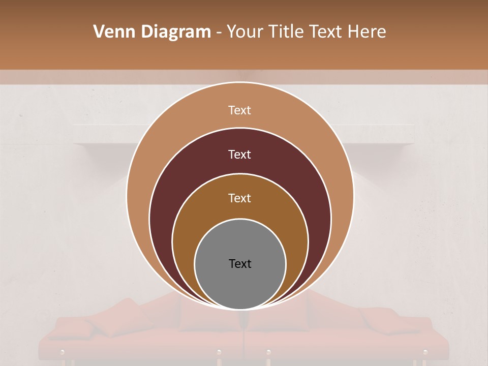 Home Chair Art PowerPoint Template