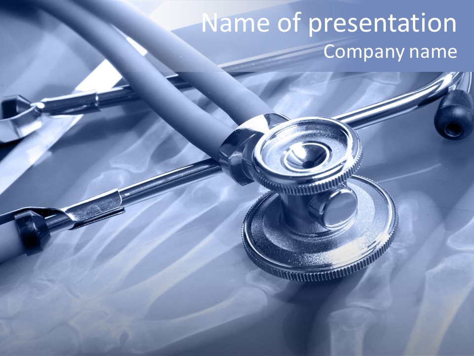 Clinical Care Results PowerPoint Template