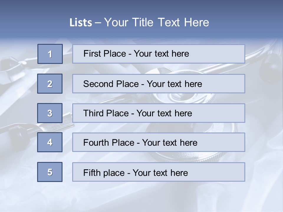 Clinical Care Results PowerPoint Template