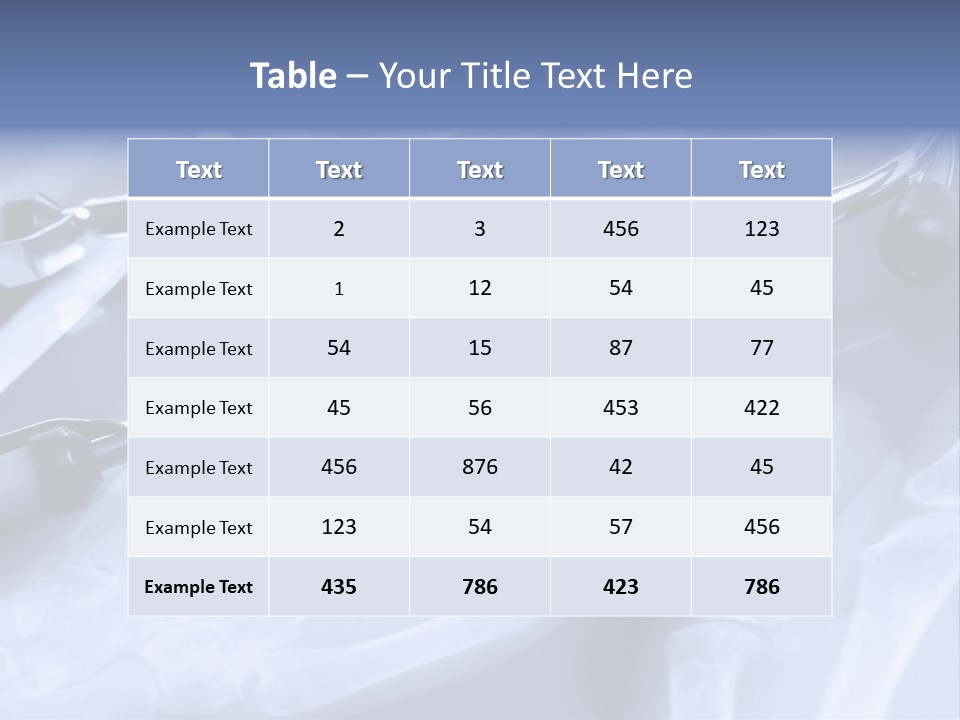 Clinical Care Results PowerPoint Template
