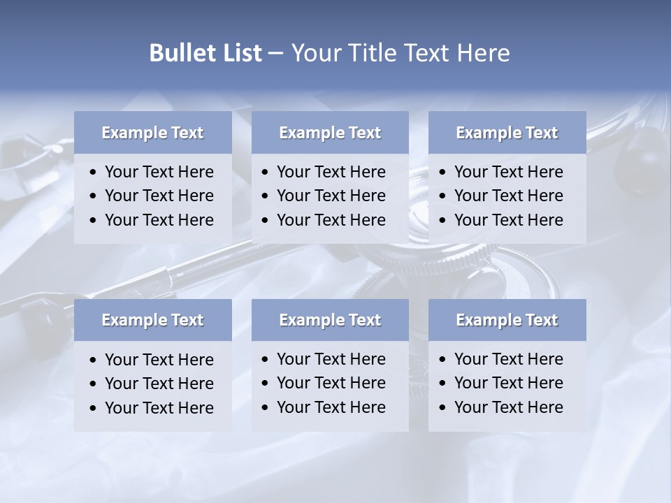 Clinical Care Results PowerPoint Template