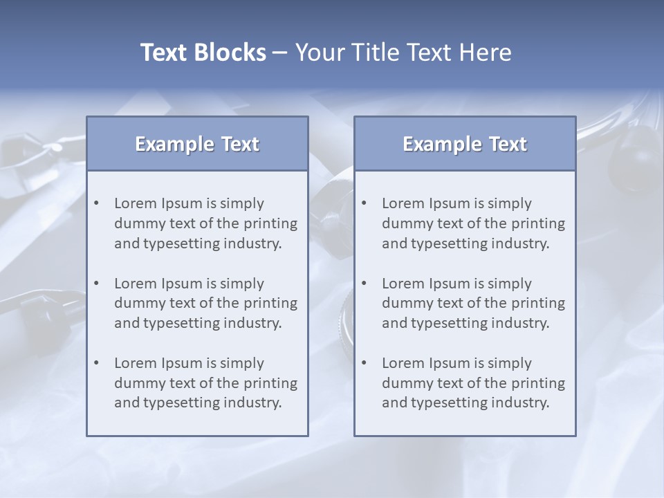 Clinical Care Results PowerPoint Template