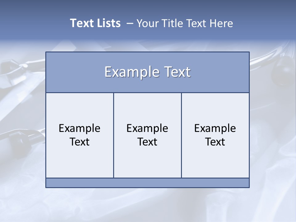 Clinical Care Results PowerPoint Template