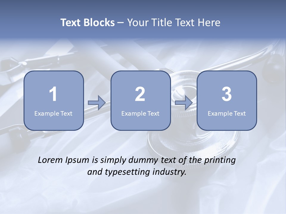 Clinical Care Results PowerPoint Template