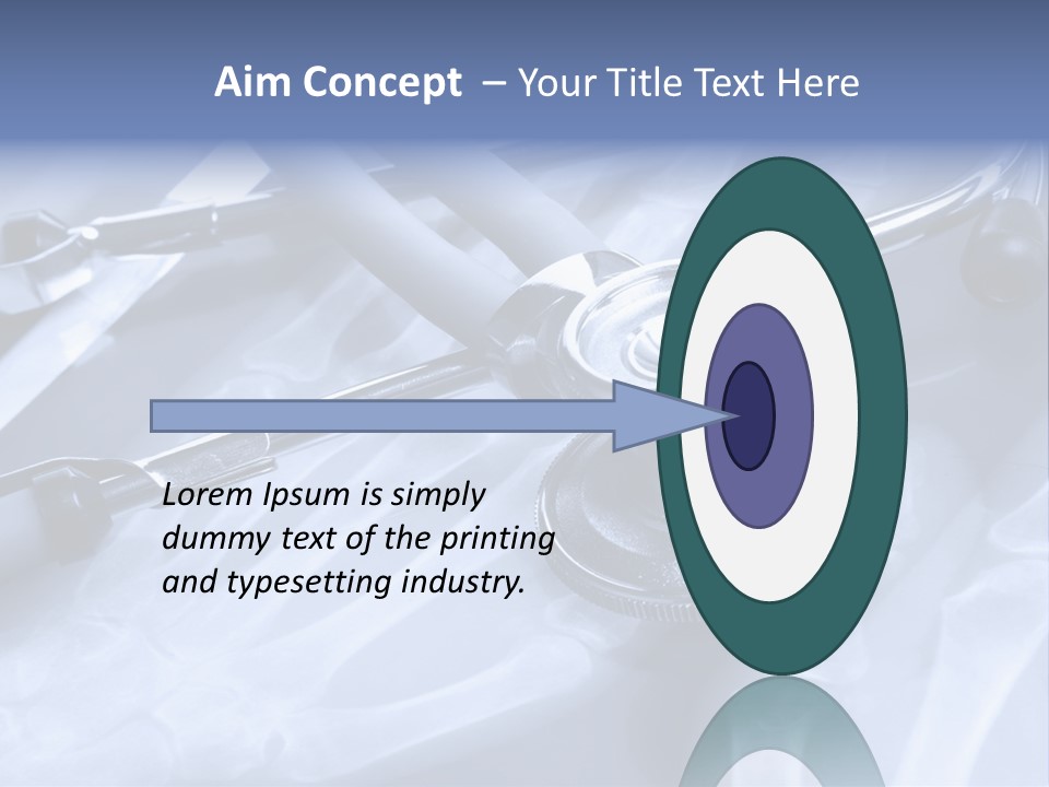 Clinical Care Results PowerPoint Template