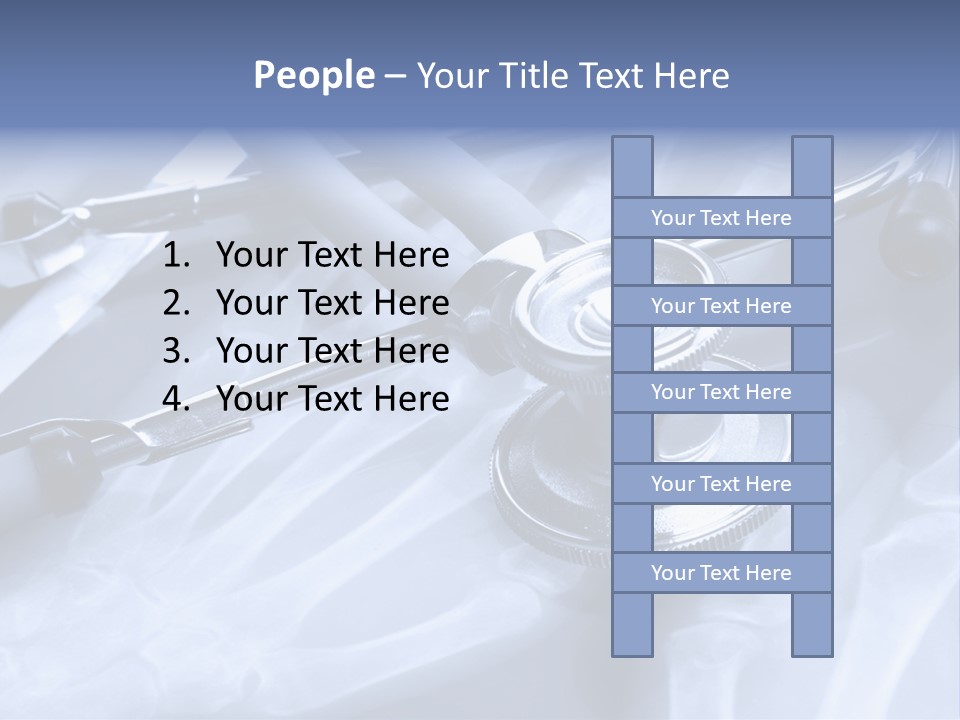 Clinical Care Results PowerPoint Template