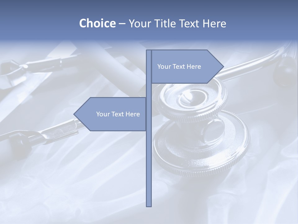 Clinical Care Results PowerPoint Template
