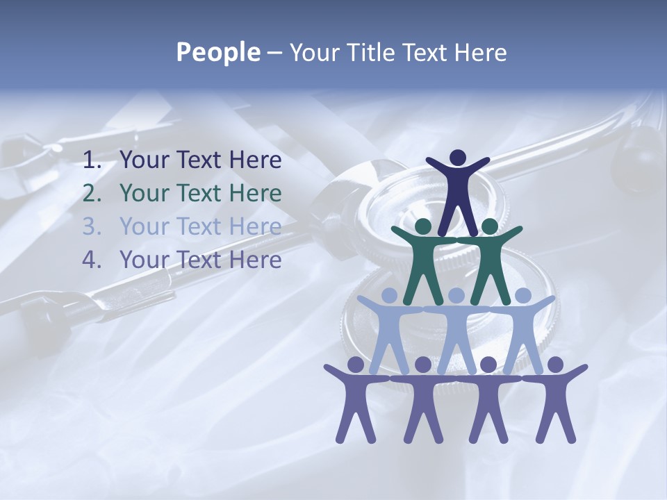 Clinical Care Results PowerPoint Template