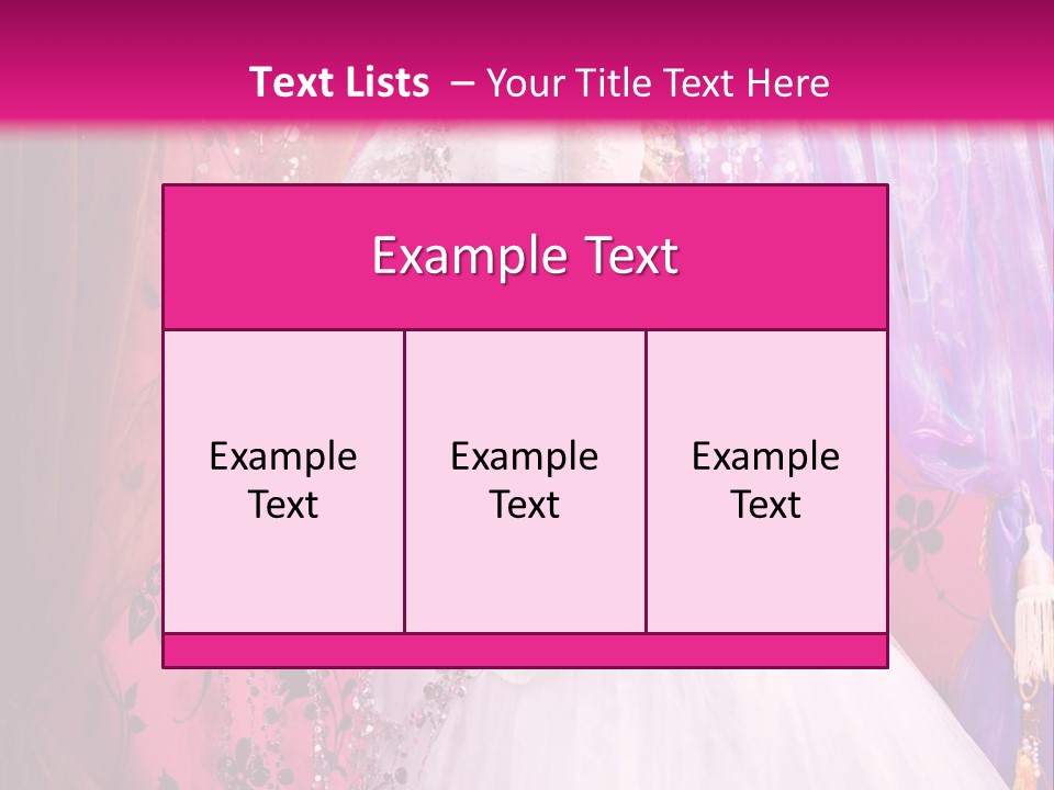 Romantic Flowers Girl PowerPoint Template