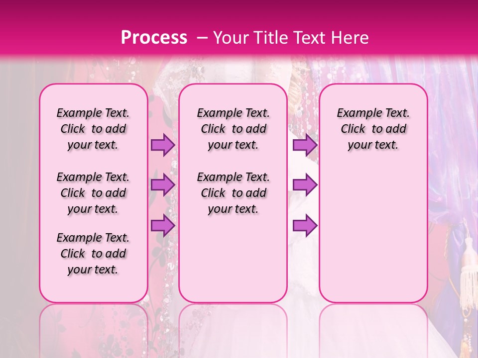 Romantic Flowers Girl PowerPoint Template