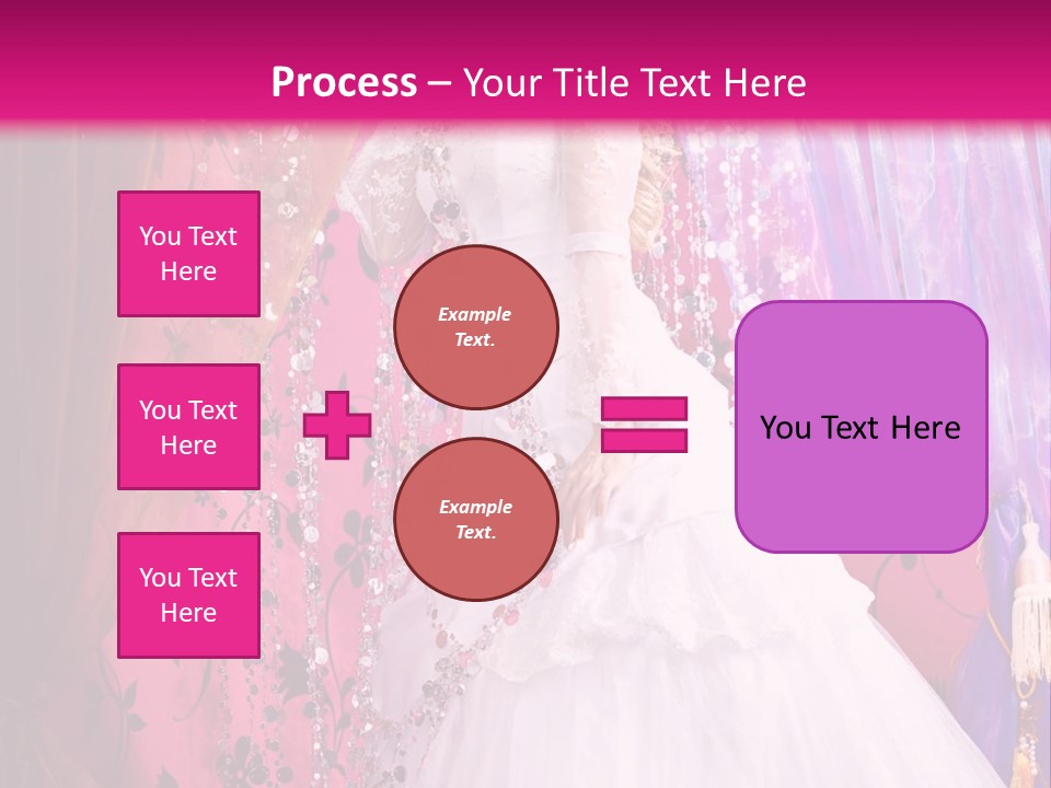 Romantic Flowers Girl PowerPoint Template