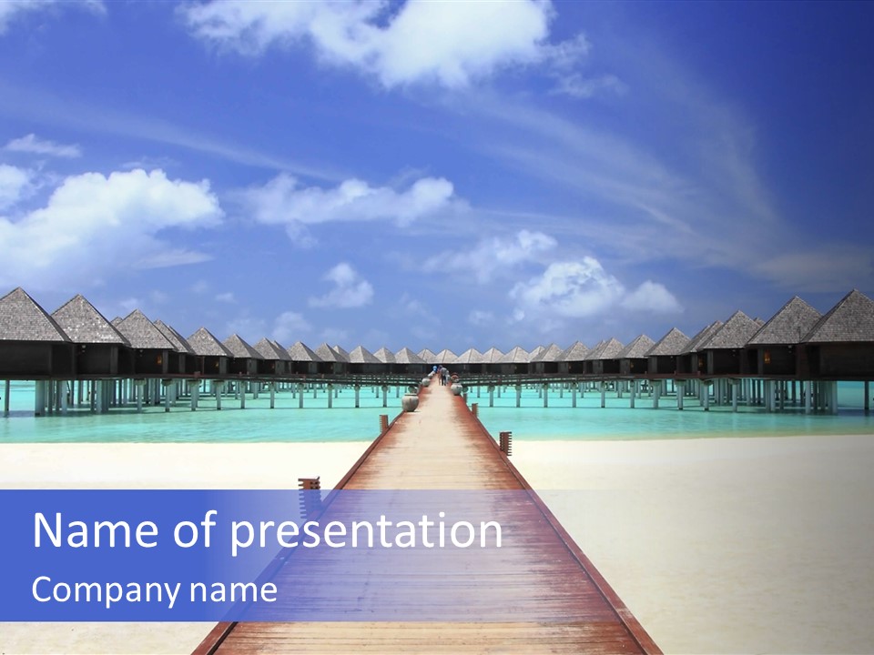 Resort Eco Harmony PowerPoint Template