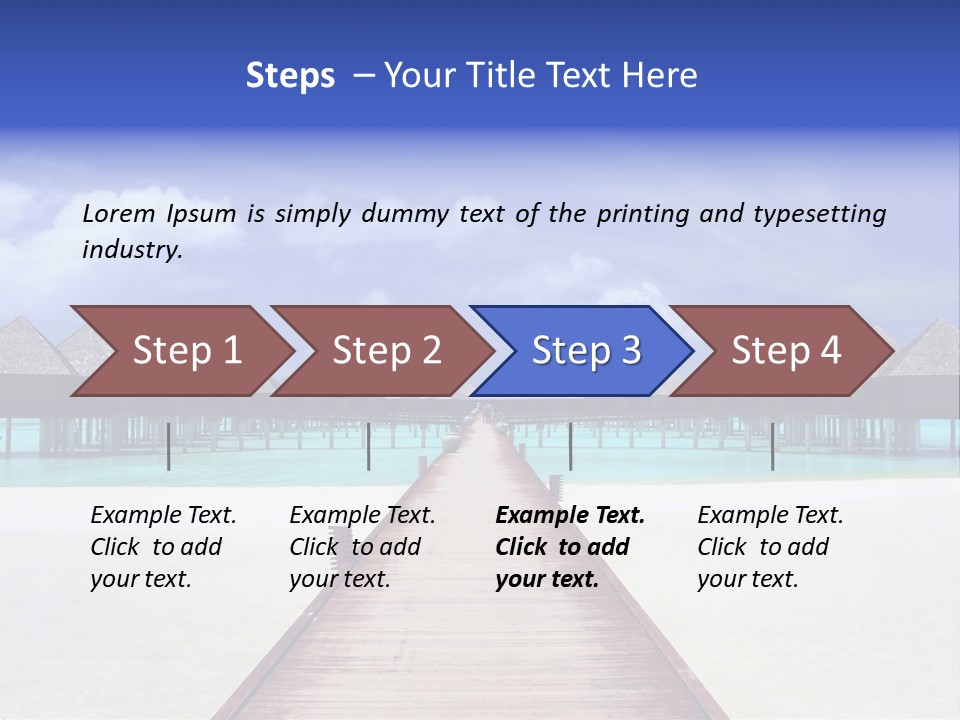 Resort Eco Harmony PowerPoint Template