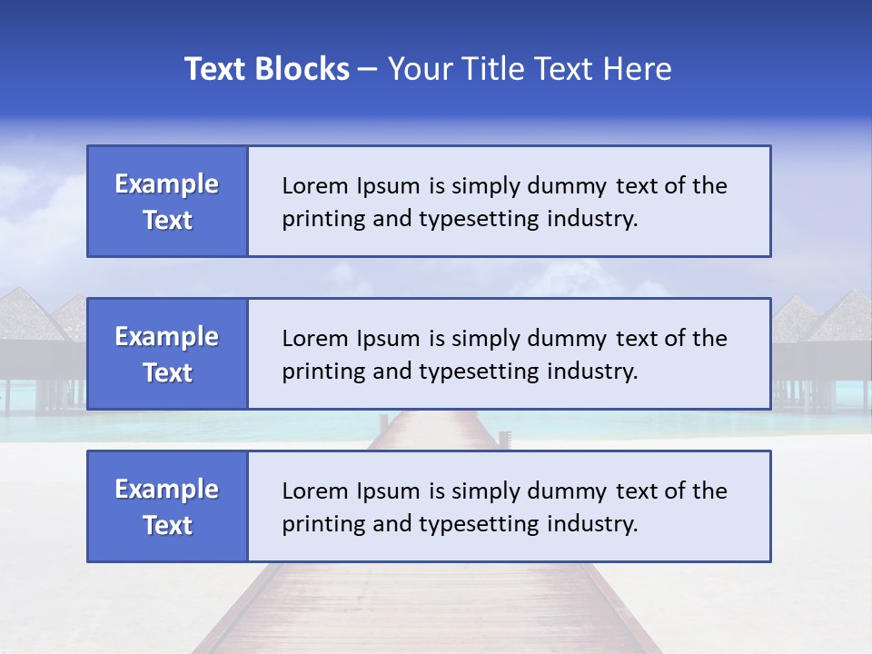 Resort Eco Harmony PowerPoint Template