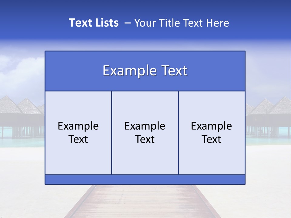Resort Eco Harmony PowerPoint Template