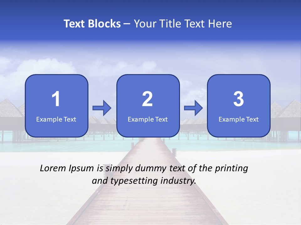 Resort Eco Harmony PowerPoint Template