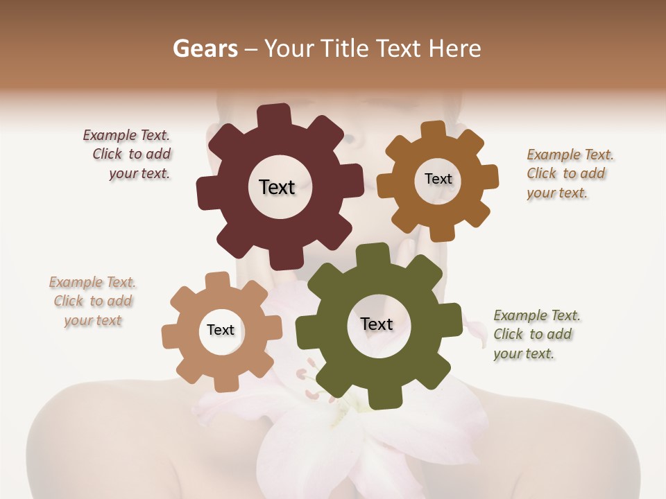 Skin Cosmetics Relaxation PowerPoint Template